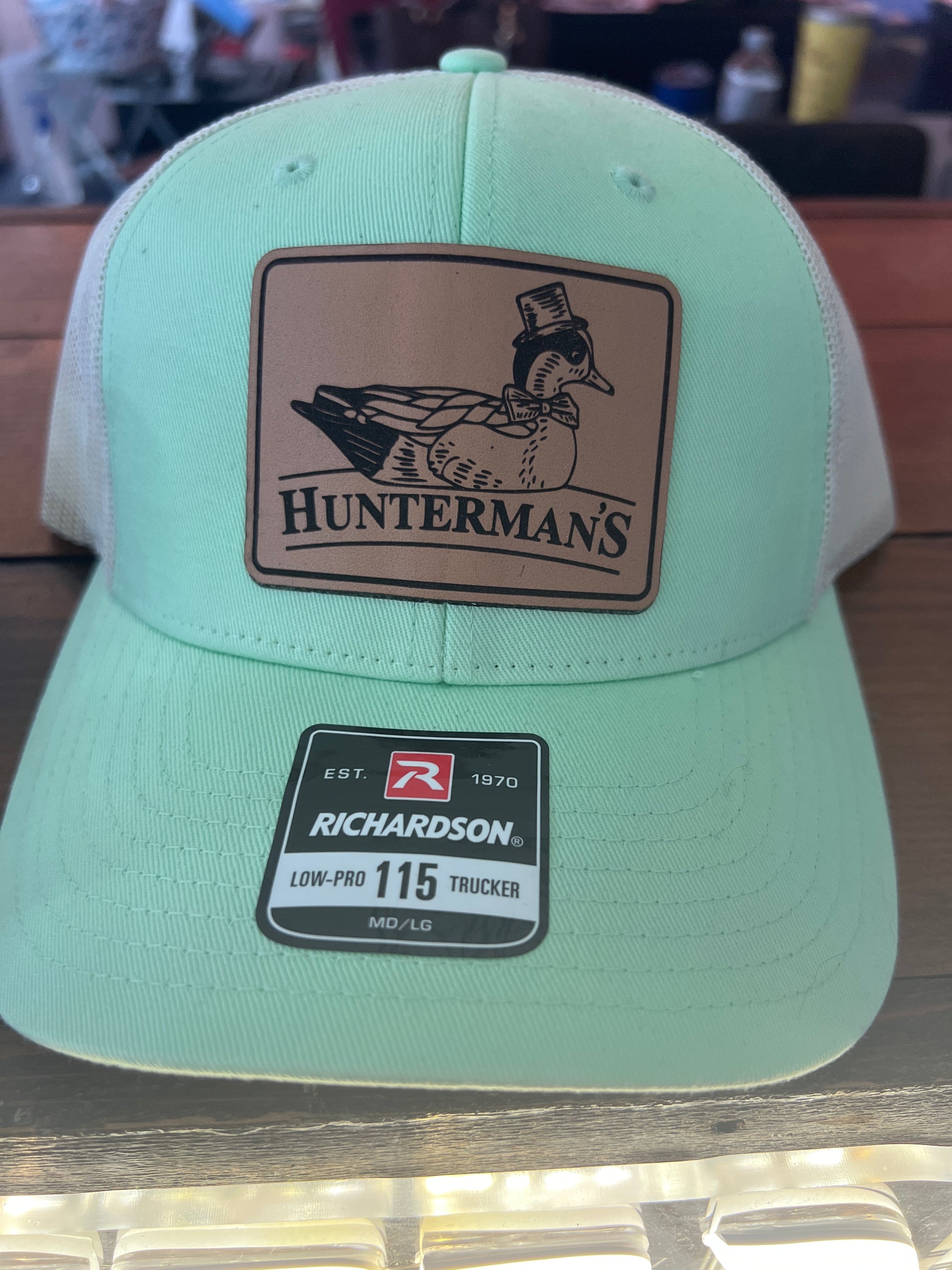Lime Widgeon Patch Hat - Hunterman's Apparel