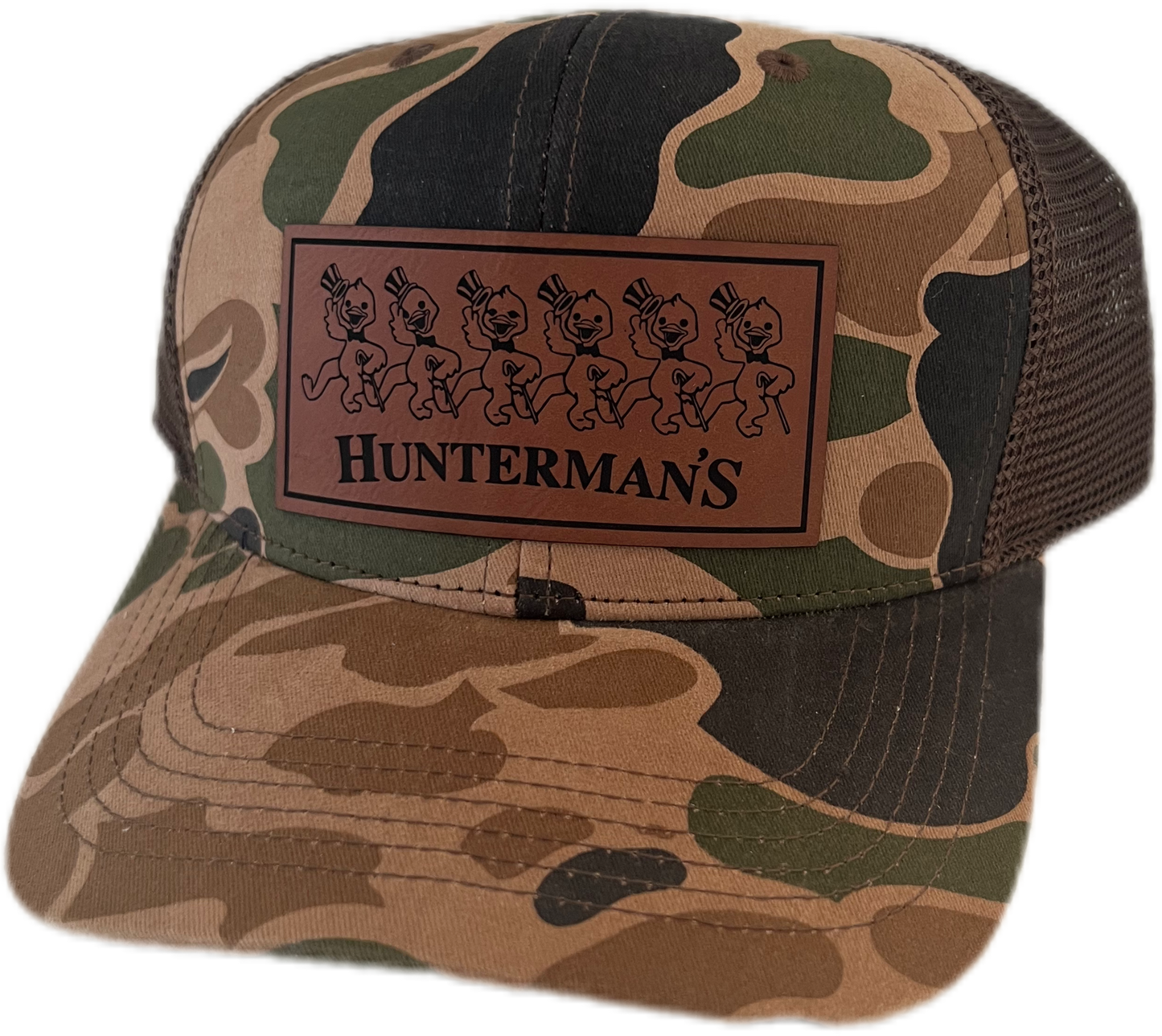Dancing Ducks Old School Patch Hat - Hunterman's Apparel