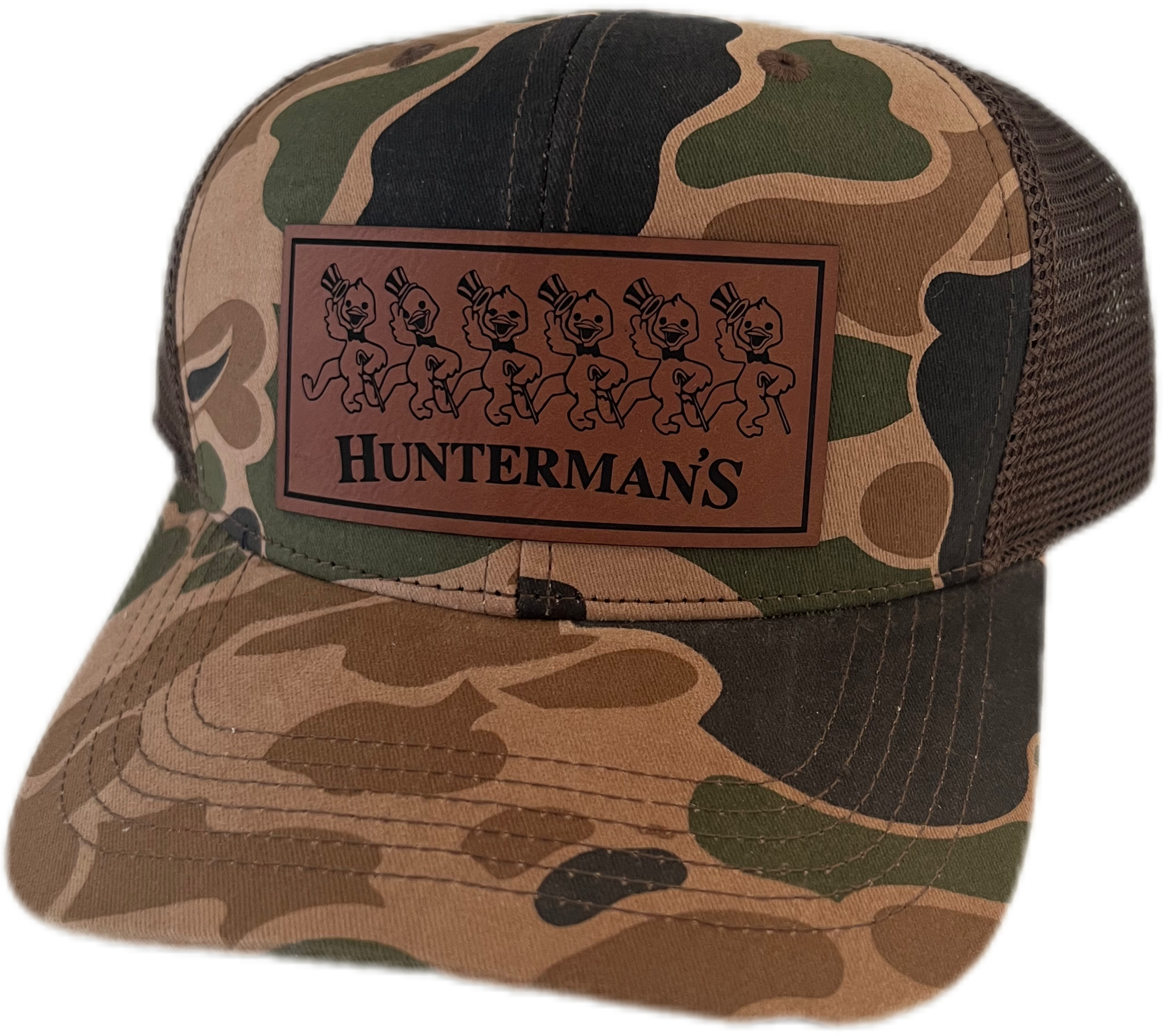Dancing Ducks Old School Patch Hat - Hunterman's Apparel