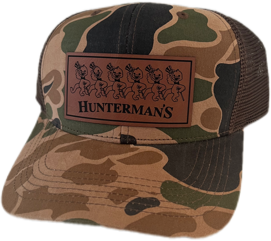 Dancing Ducks Old School Patch Hat - Hunterman's Apparel