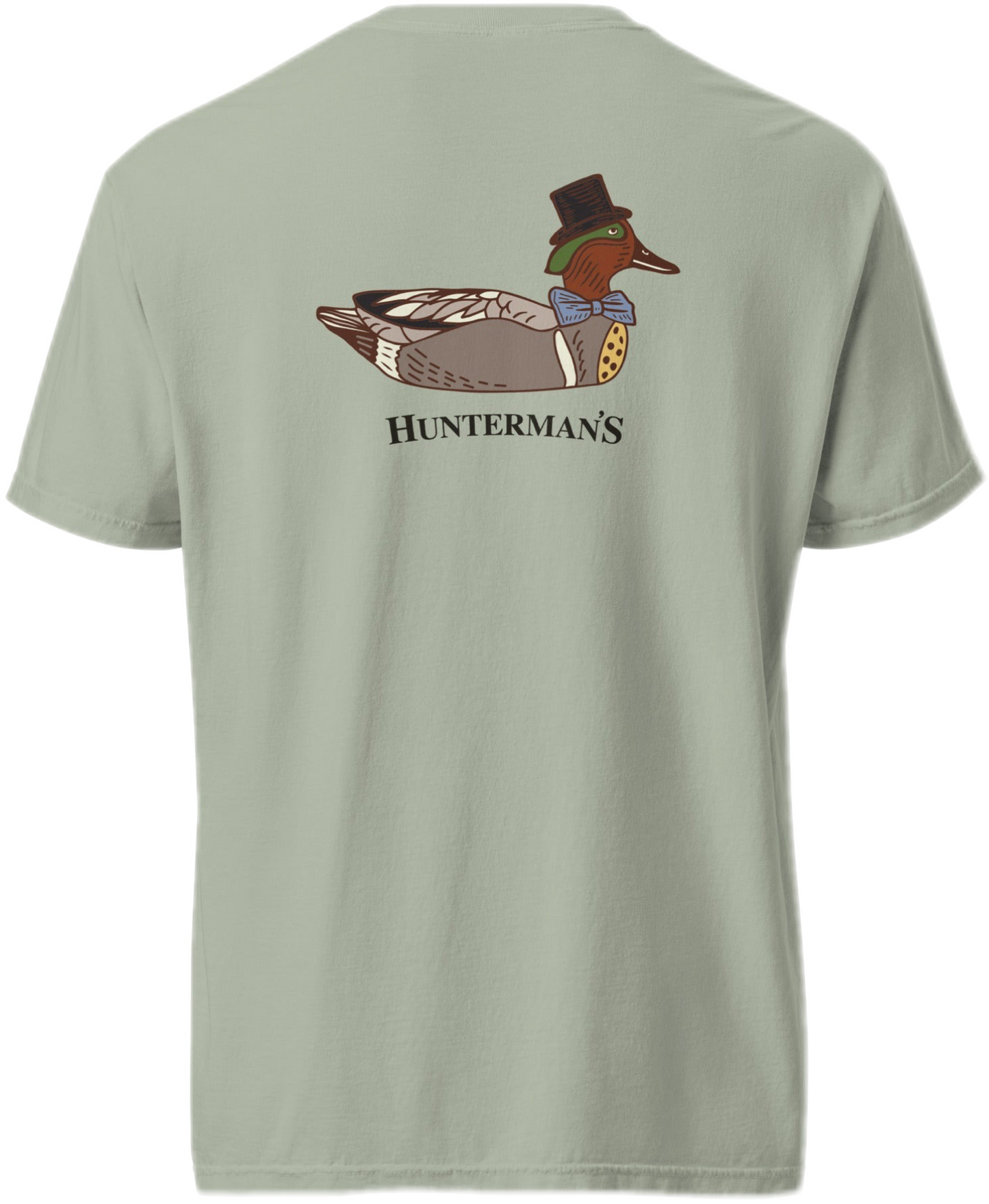 Dapper Green Wing Tee - Hunterman's Apparel