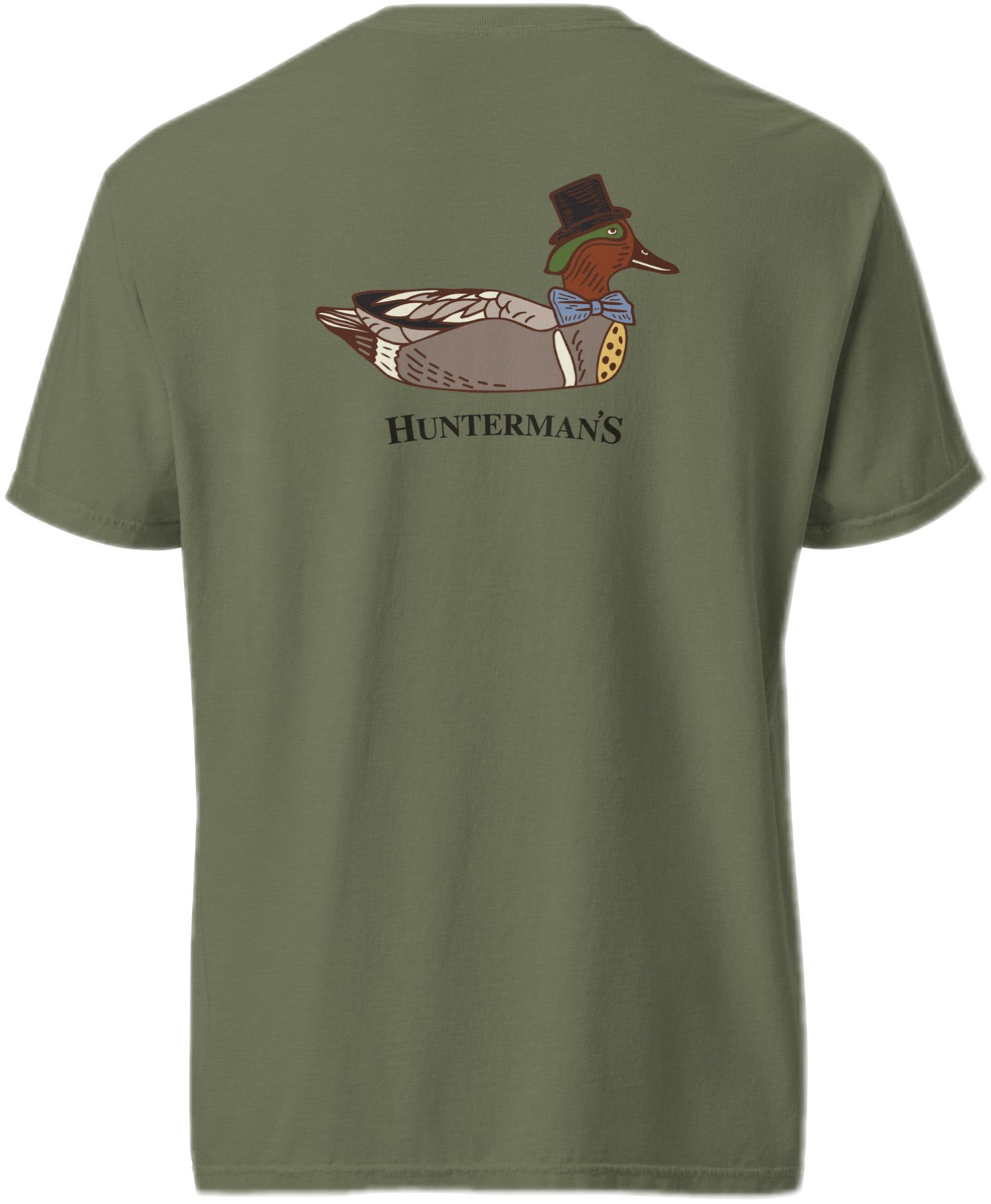 Dapper Green Wing Tee - Hunterman's Apparel