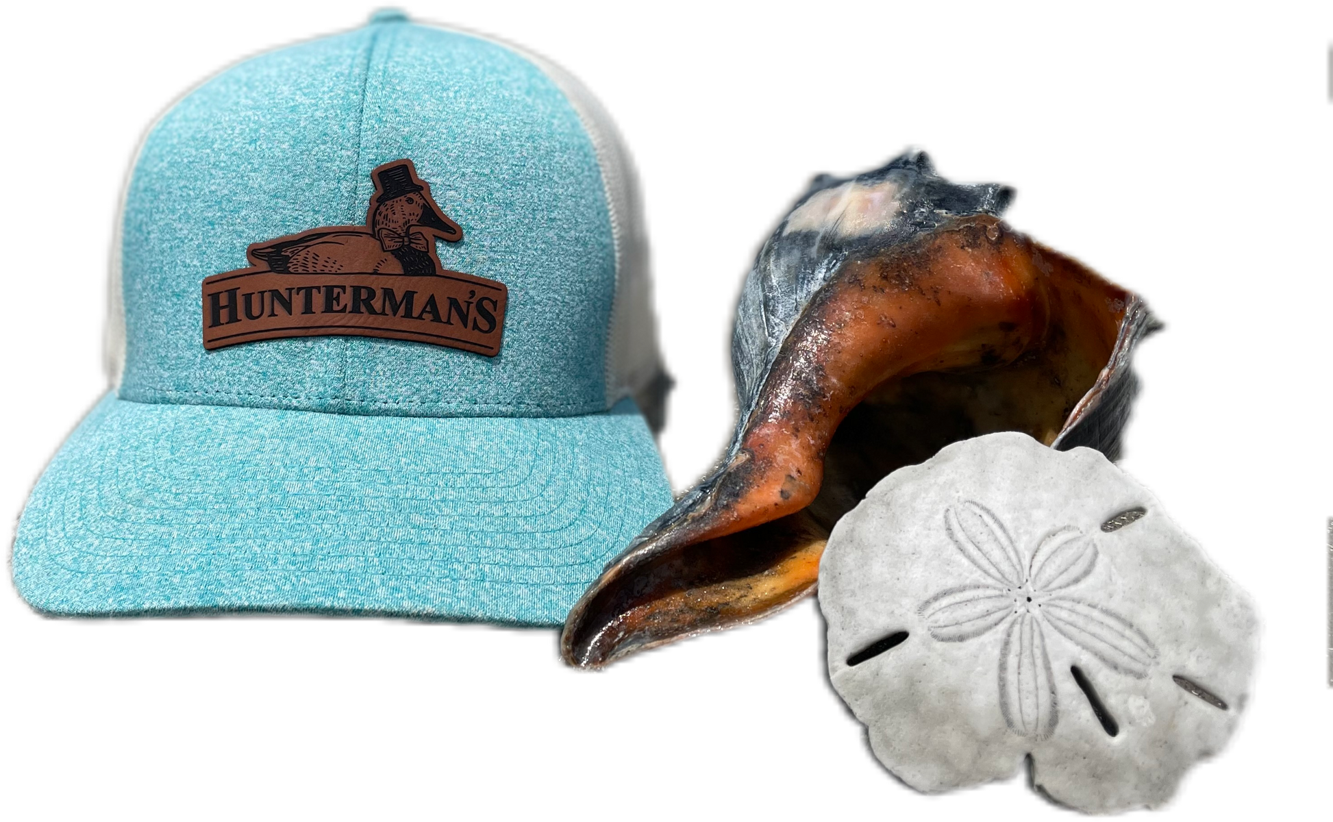 Green Teal Patch Hat - Hunterman's Apparel