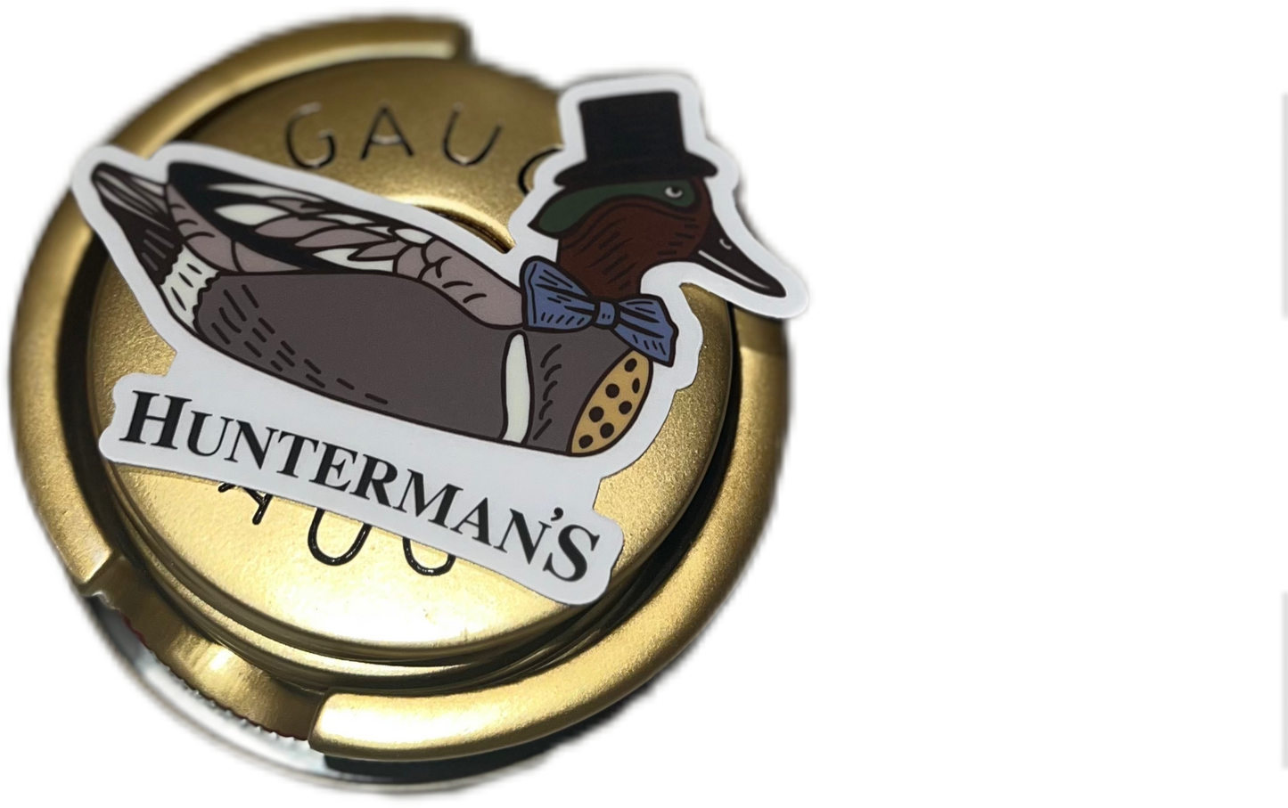 Green Wing Sticker - Hunterman's Apparel