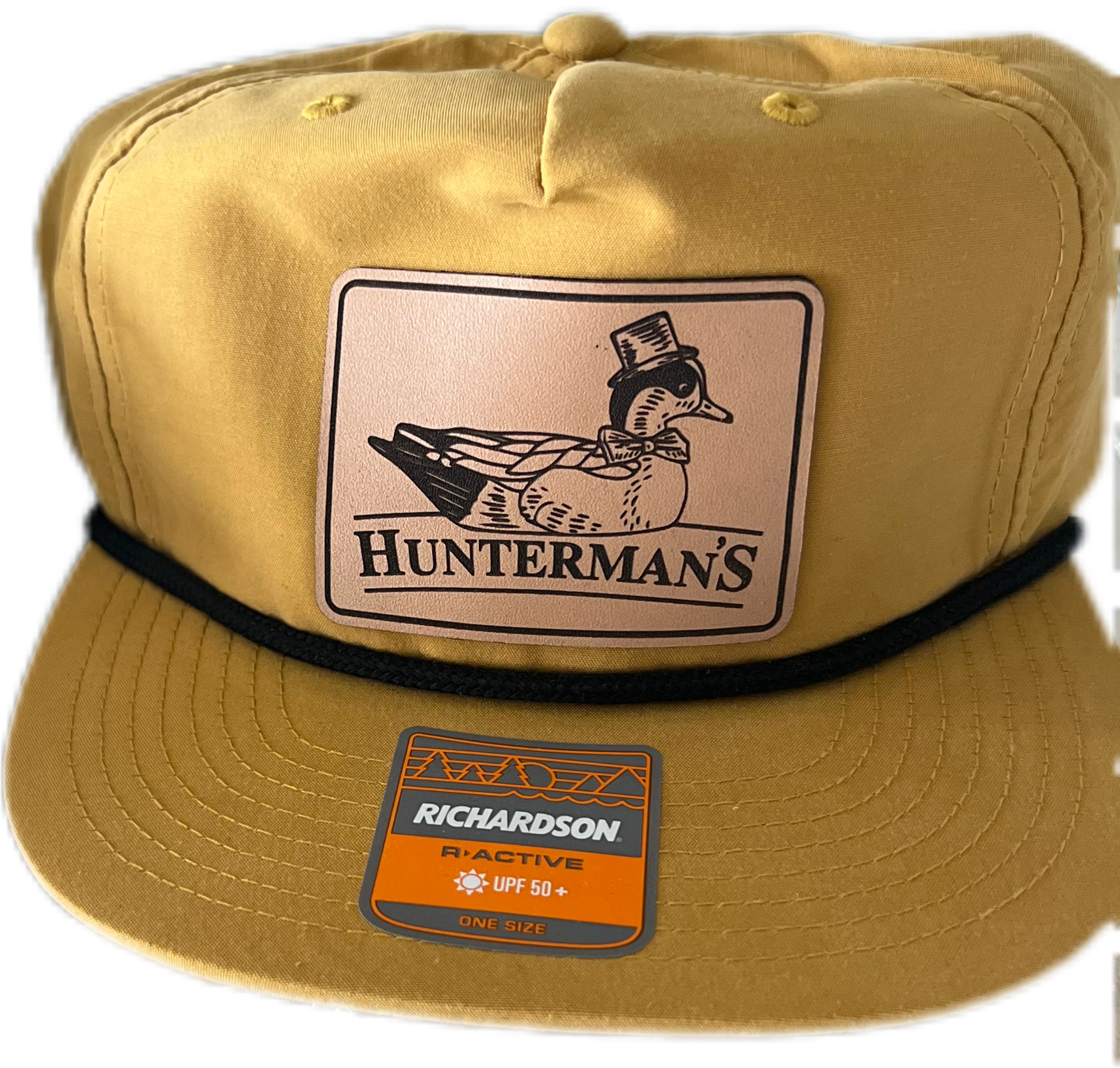 Black Rope Widgeon Patch Hat - Hunterman's Apparel