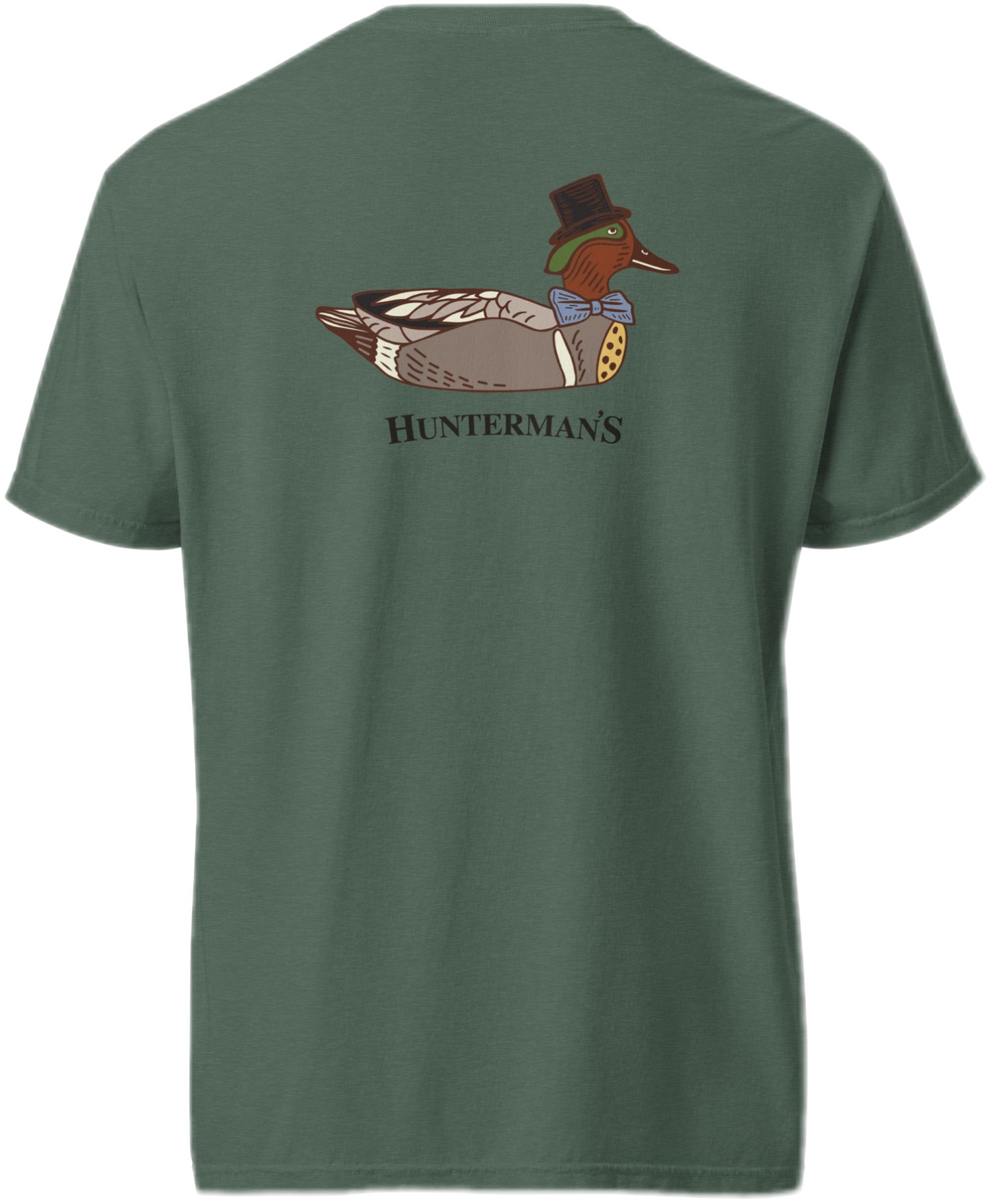 Dapper Green Wing Tee - Hunterman's Apparel