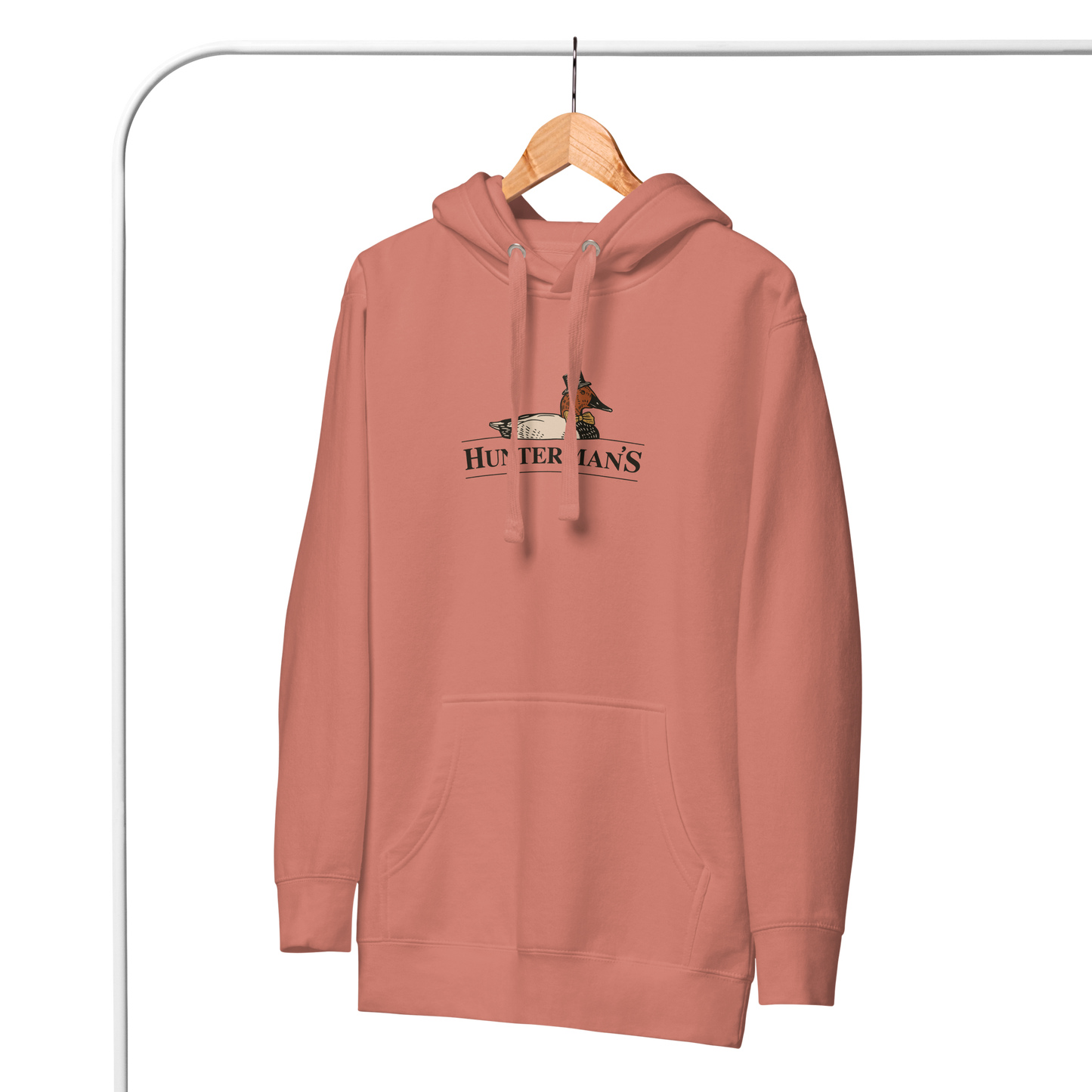 Dusty Rose Canvasback Hoodie