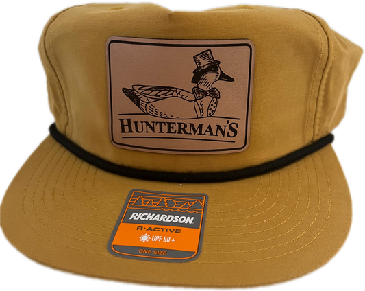 Black Rope Green-Wing Patch Hat - Hunterman's Apparel