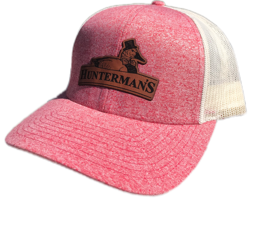 Red Heather Patch Hat - Hunterman's Apparel