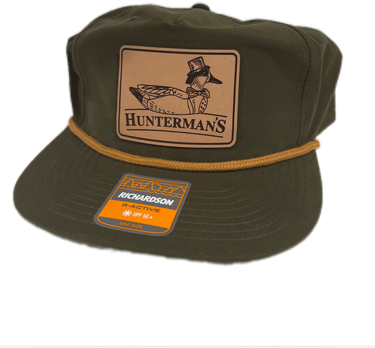 Golden Rope Green-Wing Patch Hat - Hunterman's Apparel