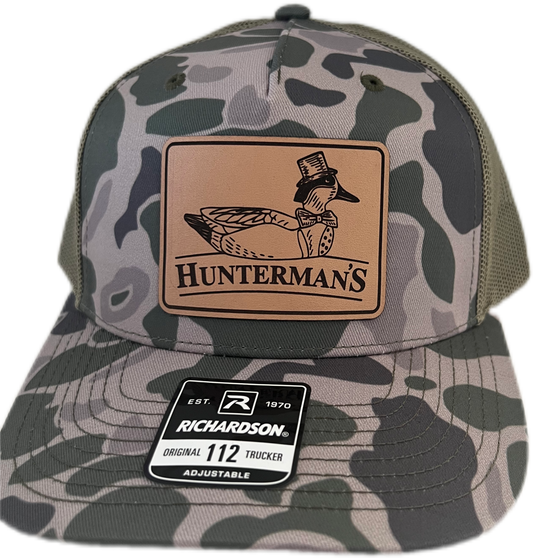 Marsh Camo Green-Wing Patch Hat - Hunterman's Apparel