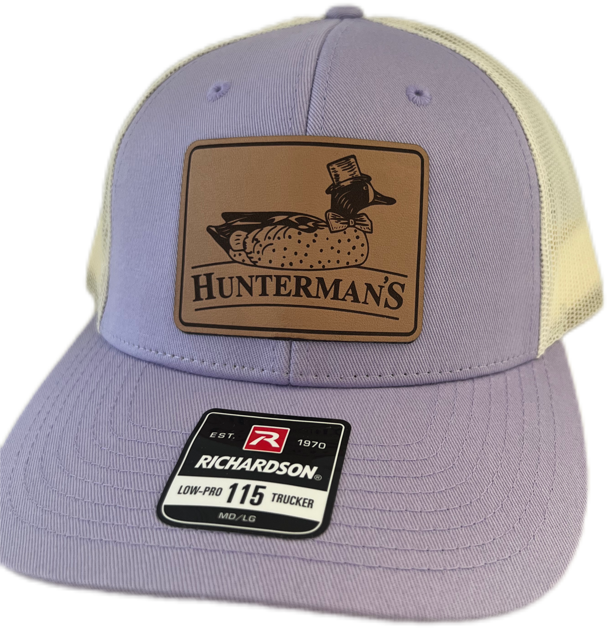 Lilac Blue-Wing Patch Hat - Hunterman's Apparel