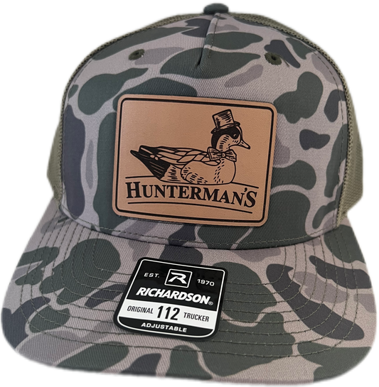 Marsh Camo Widgeon Patch Hat - Hunterman's Apparel